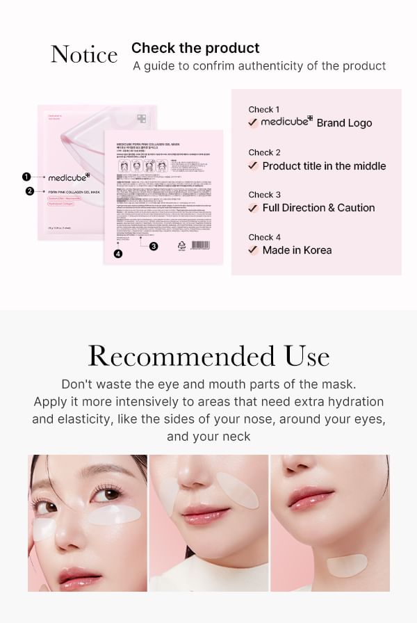 medicube - PDRN Roze collageengelmasker