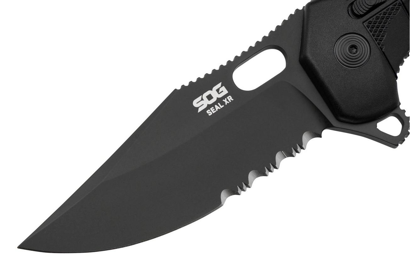 SOG SEAL XR Partially Serrated 12-21-05-57 zakmes
