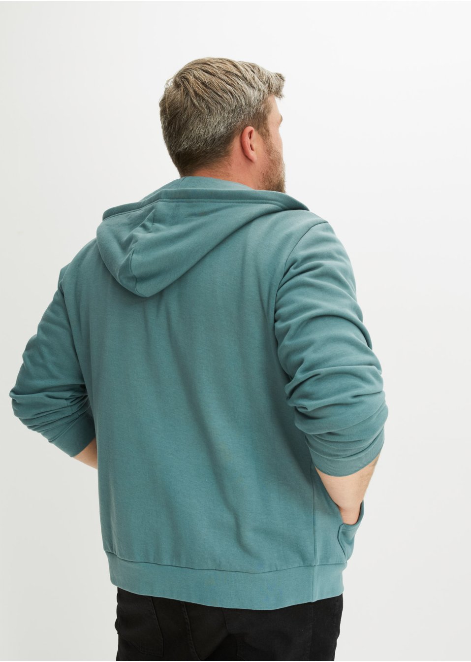 Gilet sweat à capuche