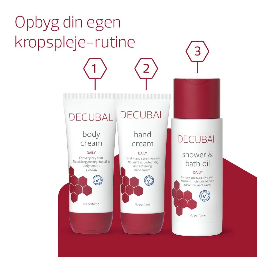 Decubal Shower & Bath Oil - 200 ml.