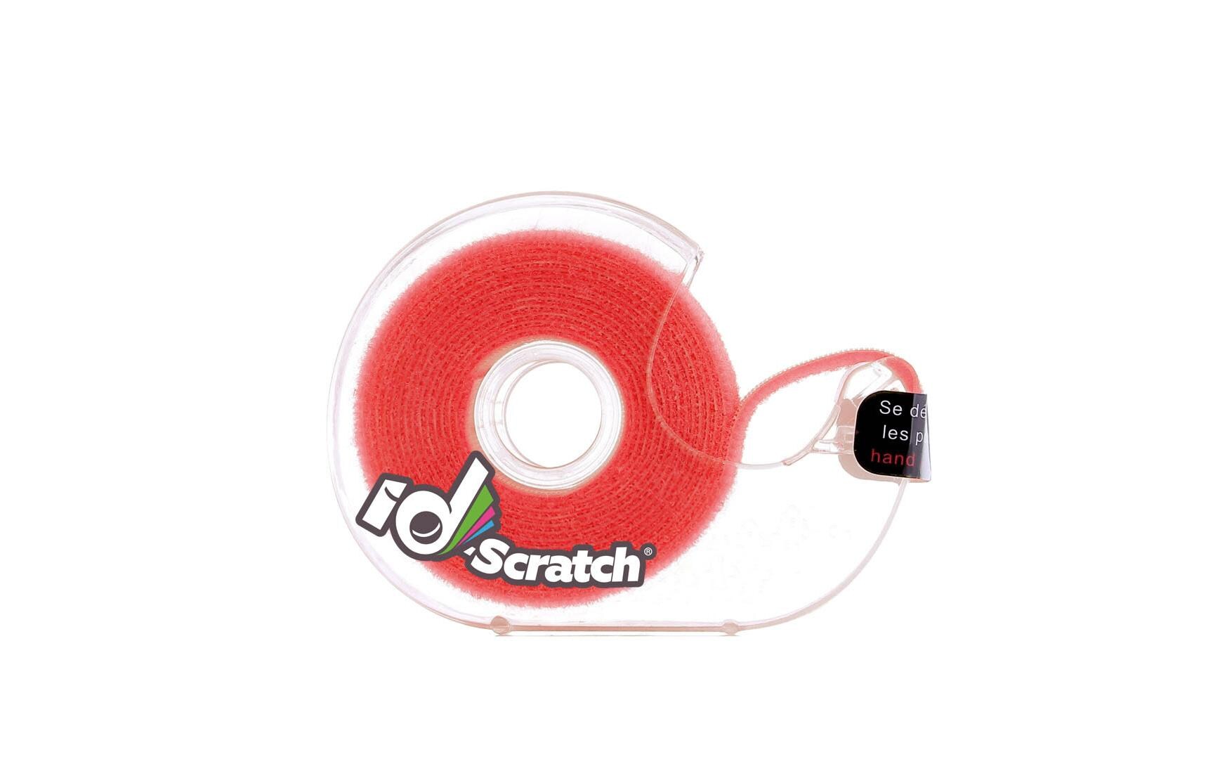 Klettband-Box ID-SCRATCH Dispender Box RotPatchSee ID-SCRATCH Klettband Dispender Box