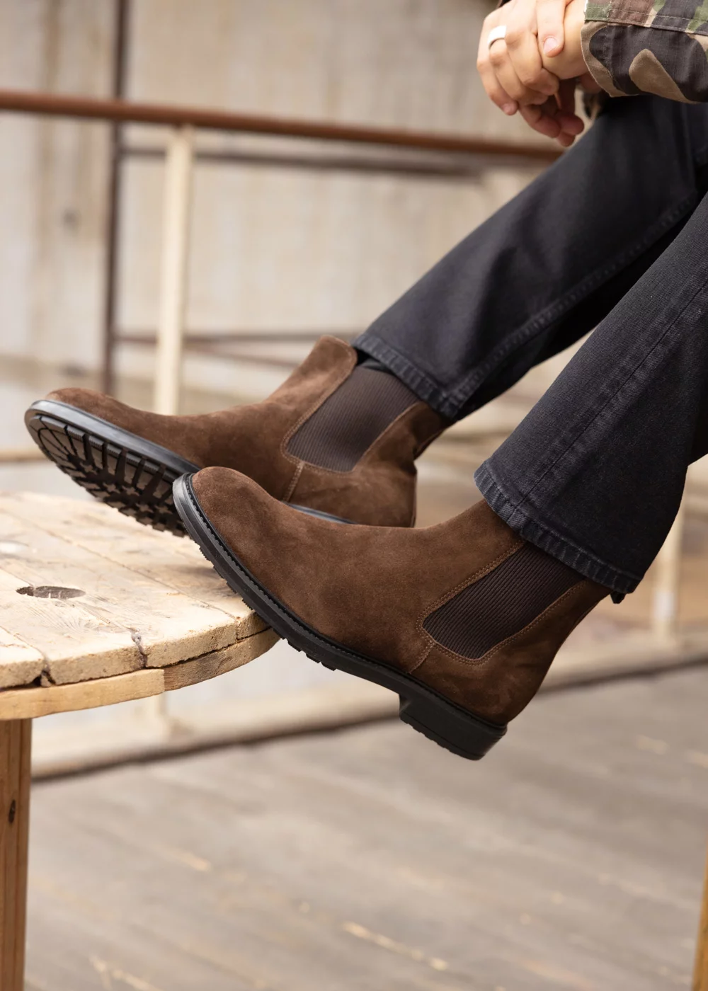 TARCISIO VELOURS MARRON