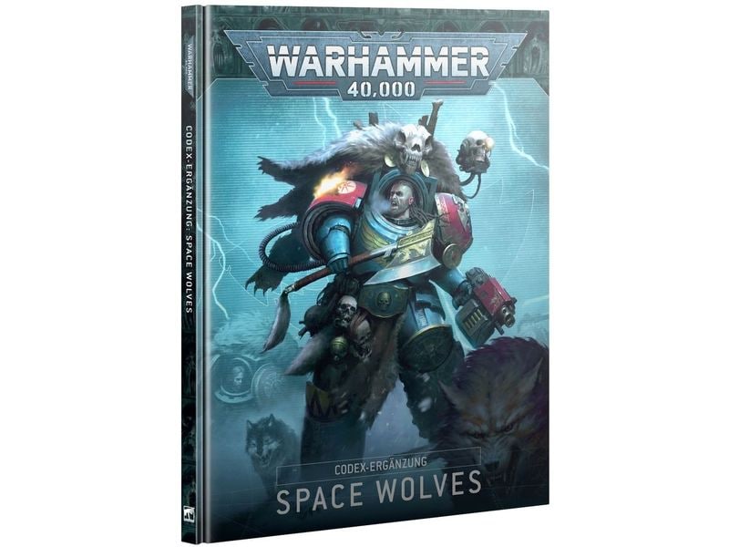 Games Workshop Buch Space Wolves DE Warhammer 40.000, Codex-Ergänzung: Space Wolves (Deutsch)
