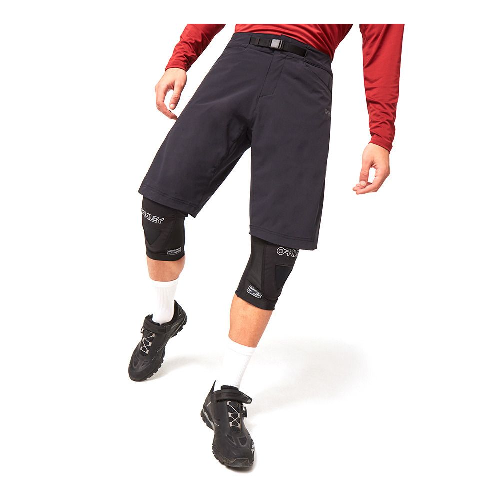 Oakley DROP IN - Short 2 en 1 Homme blackout