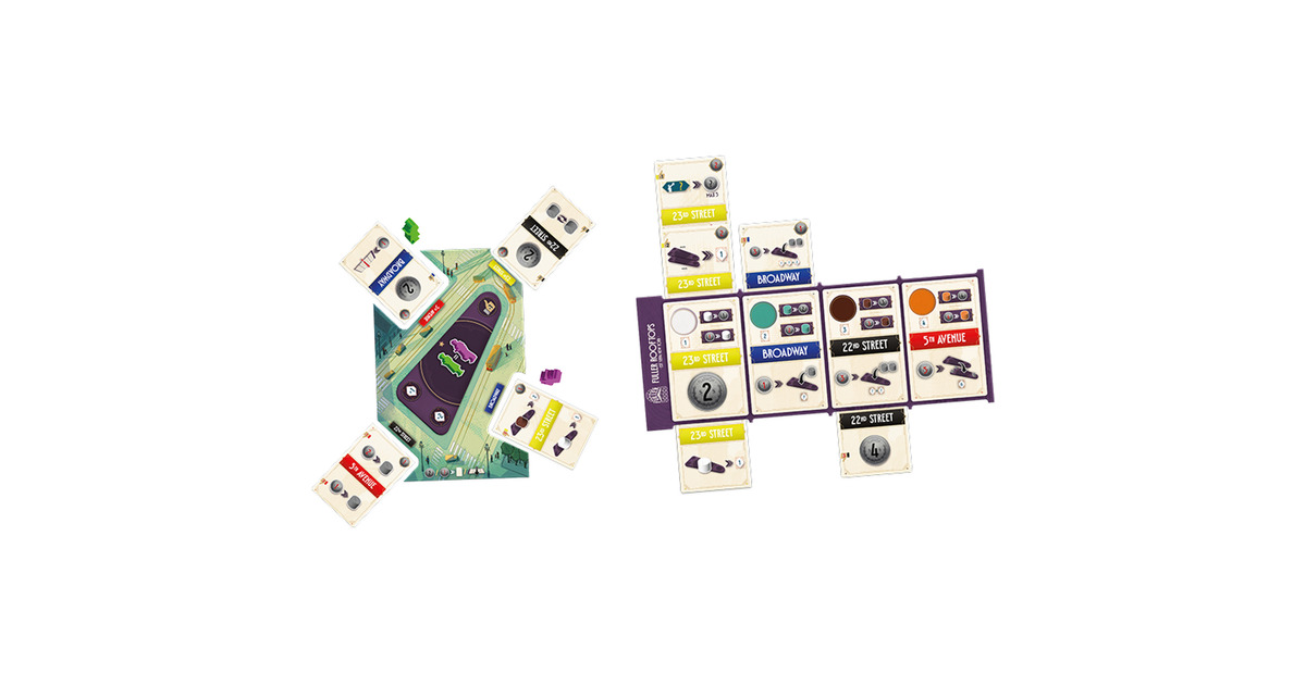 999 GamesFlatiron Bordspel  (Nederlands, 1 - 2 spelers, 45 minuten, Vanaf 12 jaar)