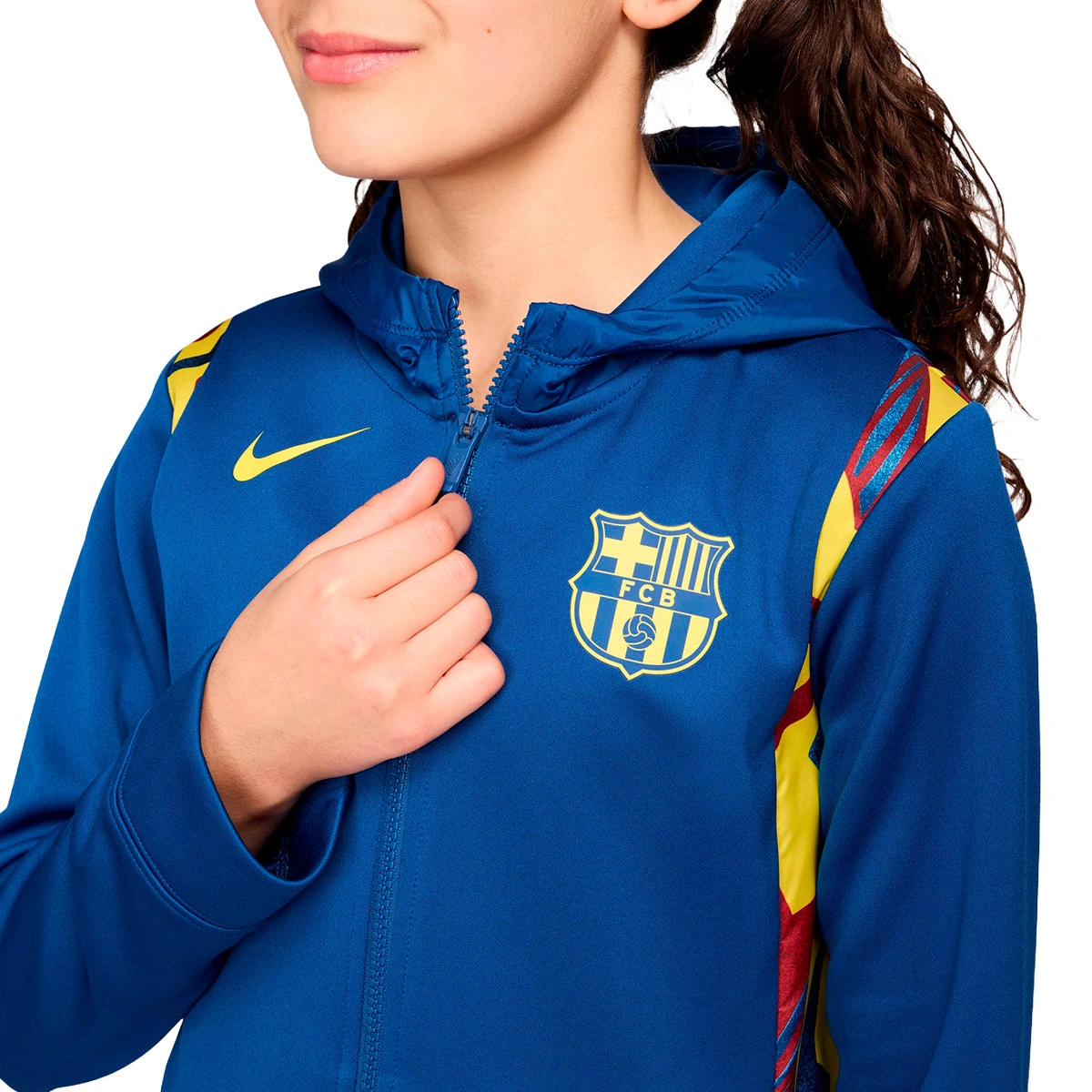 Fato de treino Nike FC Barcelona Fanswear 2025-2026 Criança