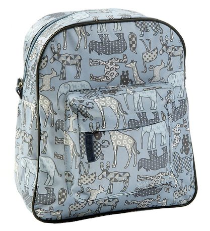 Smallstuff Kindergartentasche - Klein - Denim m. Tier