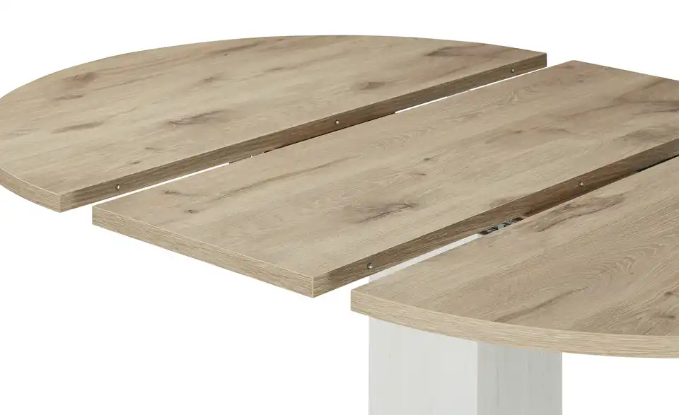 Esstisch ausziehbar Tap 110 cm (rund) Eiche (Nachbildung)