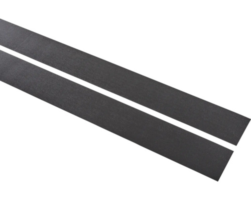 PICCANTE decoratieve rand in grafietzwart U961 voor keukenwerkbladen, 2 stuks