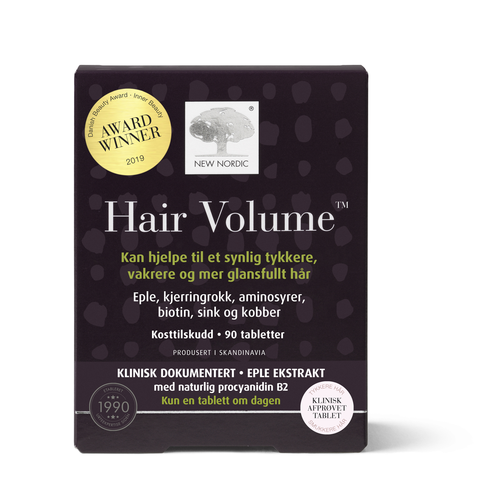 New Nordic Hair Volume 90 Tabletter