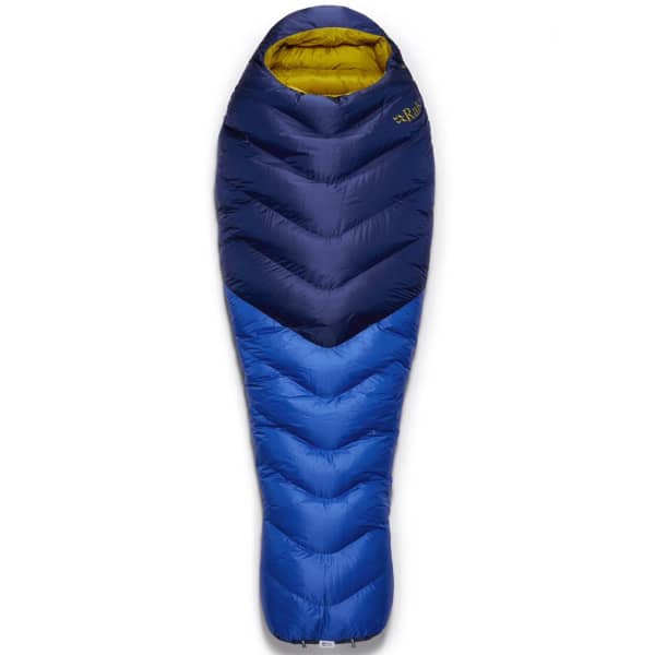 Sac de couchage RAB NEUTRINO 600 REG NIGHTFALL BLUE