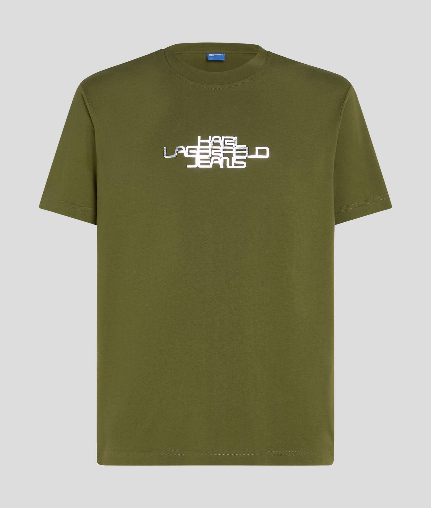 T-SHIRT À LOGO EN ALUMINIUM KLJ