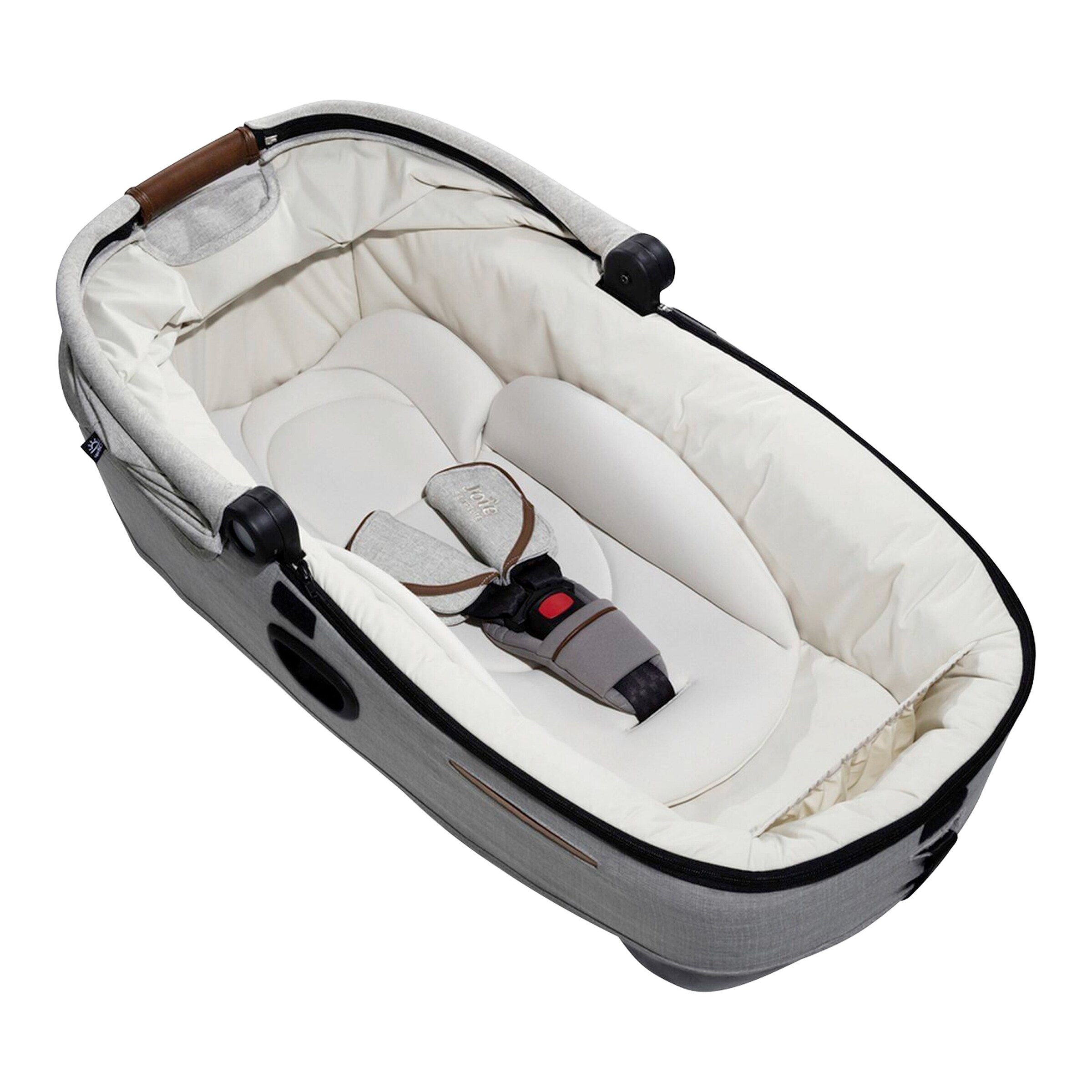 Joie - signature Babyschale und Tragewanne Calmi R129 für Aeria, Finiti oyster