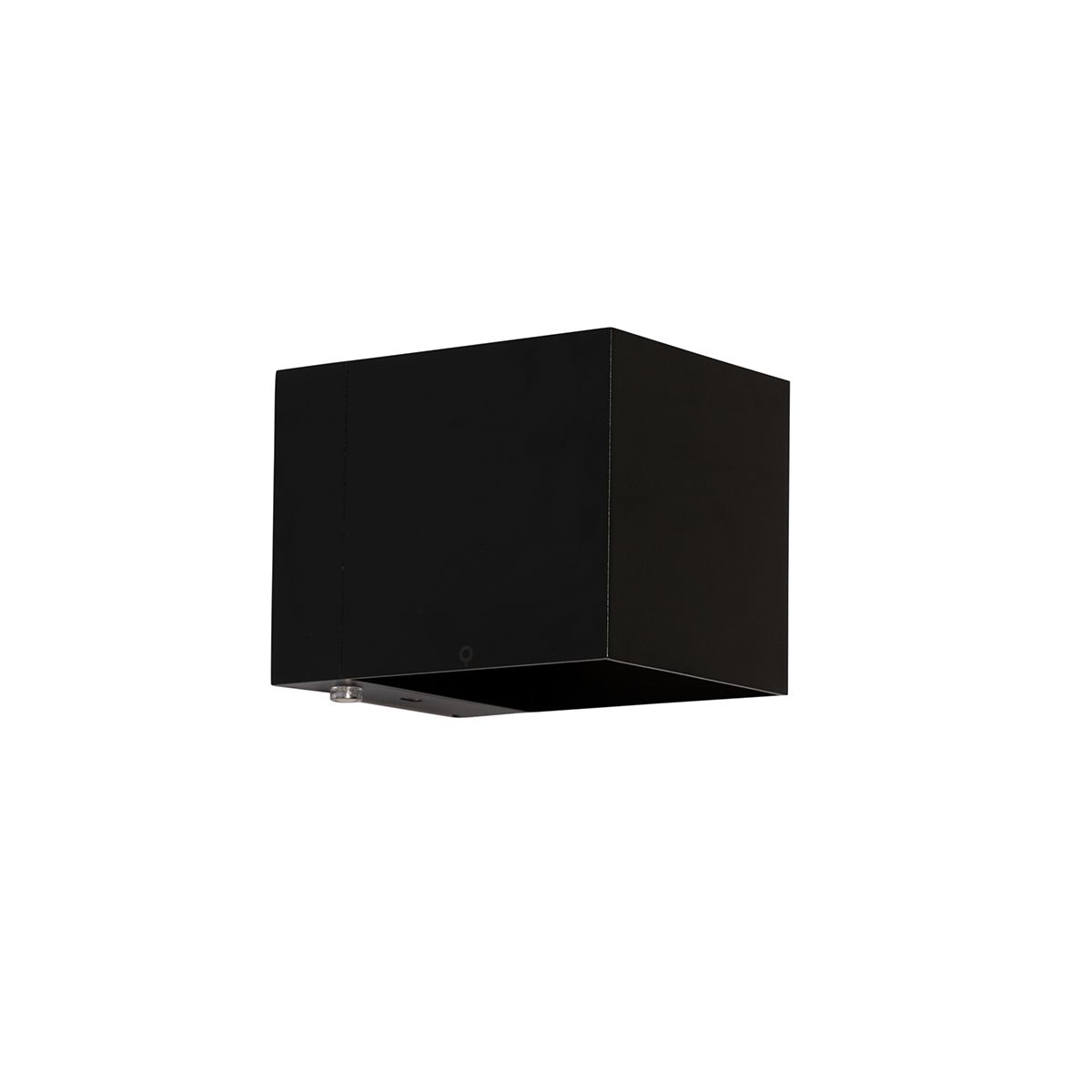 Wandlamp zwart incl. LED en touch dimmer oplaadbaar - Joris