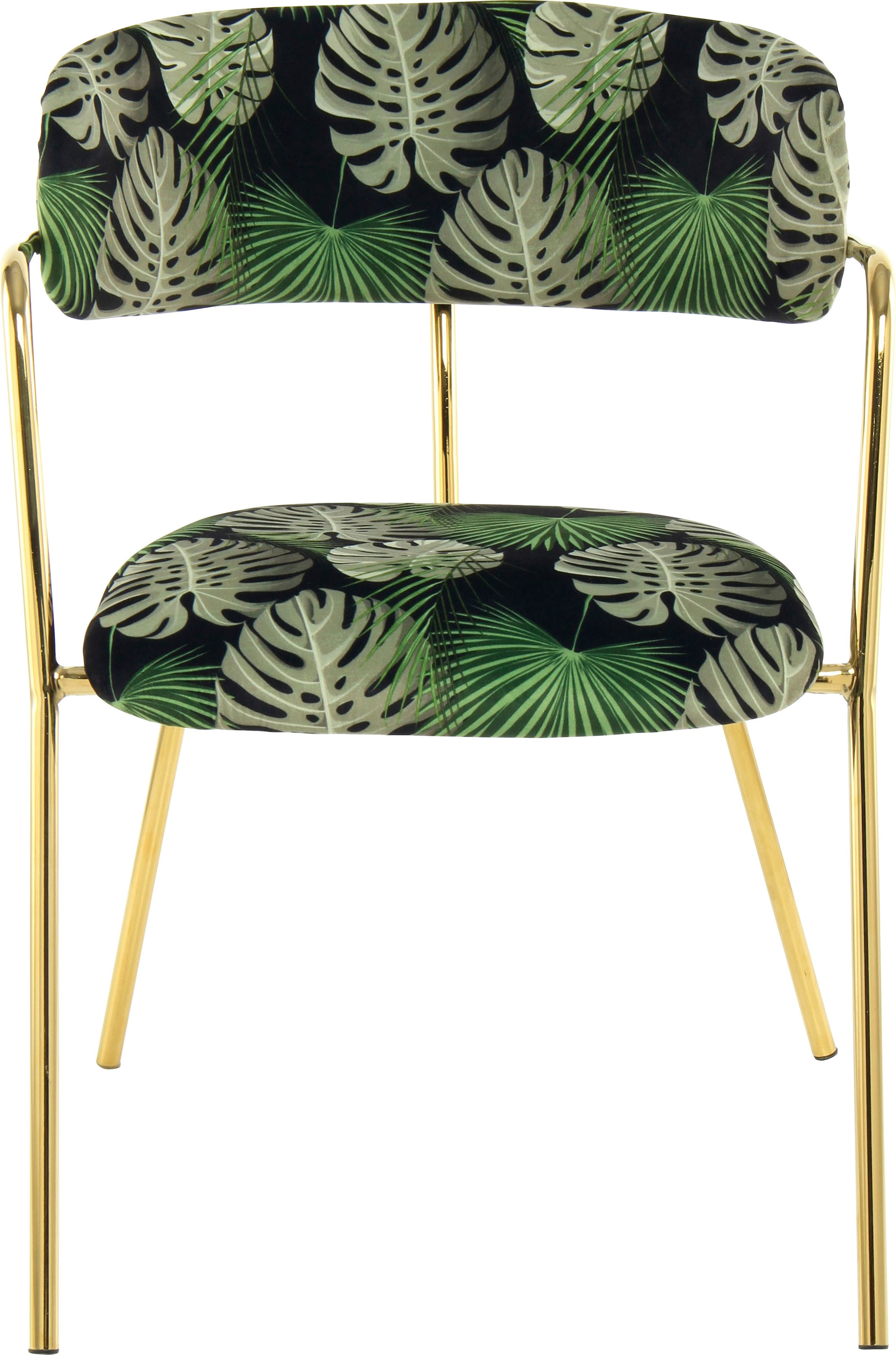 Kayoom Stuhl »Forest 625 2er-Set, samtweicher Bezug mit hohem Sitzkomfort« (Set) 2 Stk.elegant, gute Stabilität durch hochwertige Verarbeitung