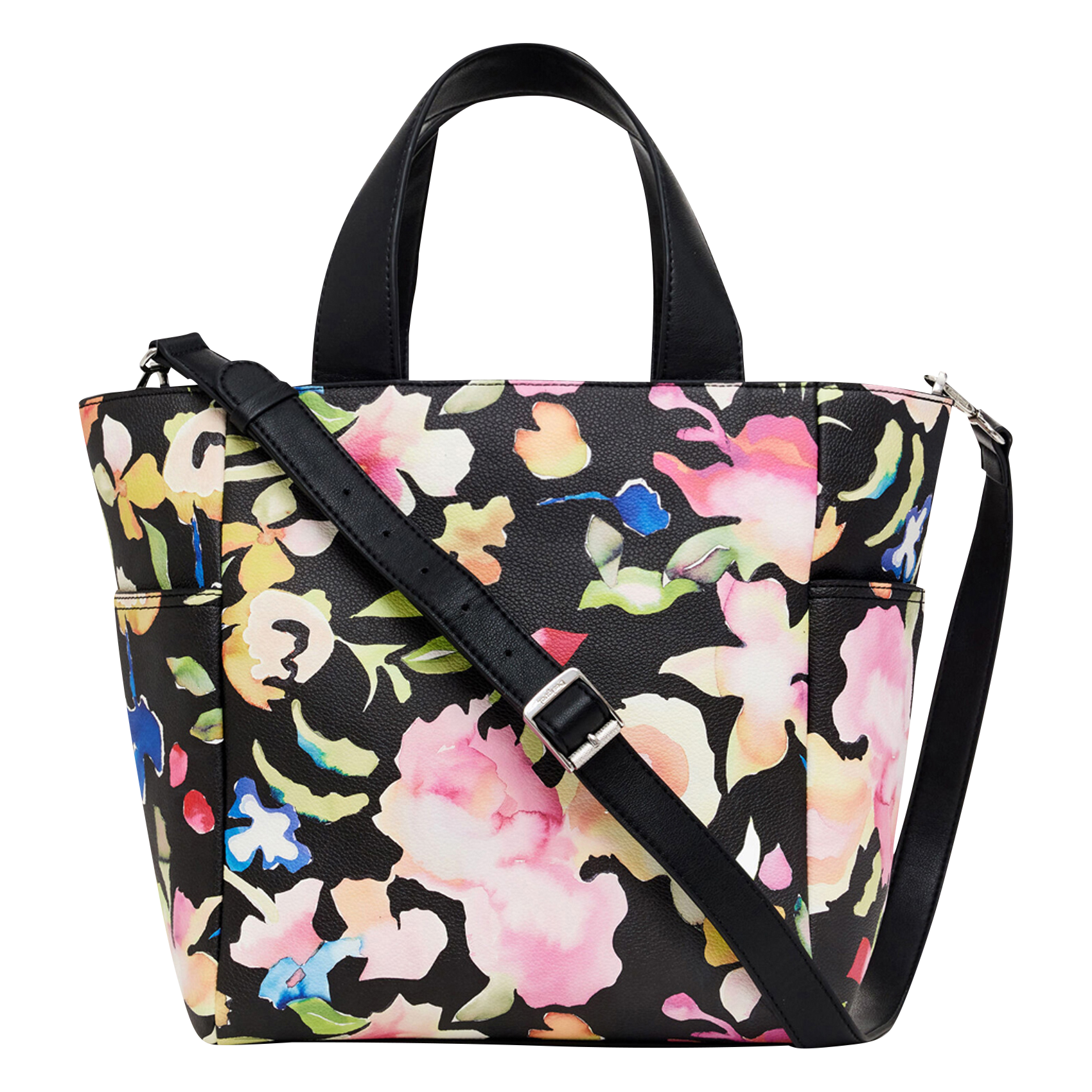 Sac bandoulière imprimé floral | Multicolore
