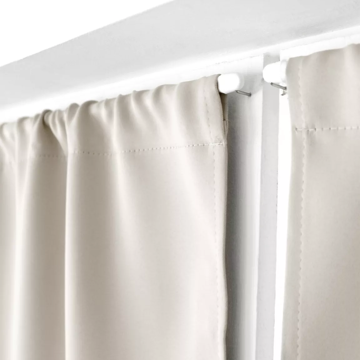 Rideau occultant passe-tringle (60 x 120 cm) Night Beige