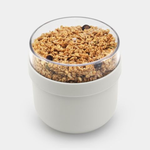 Make & Take Yoghurtbeker 0,5L, kunststof - Light Grey