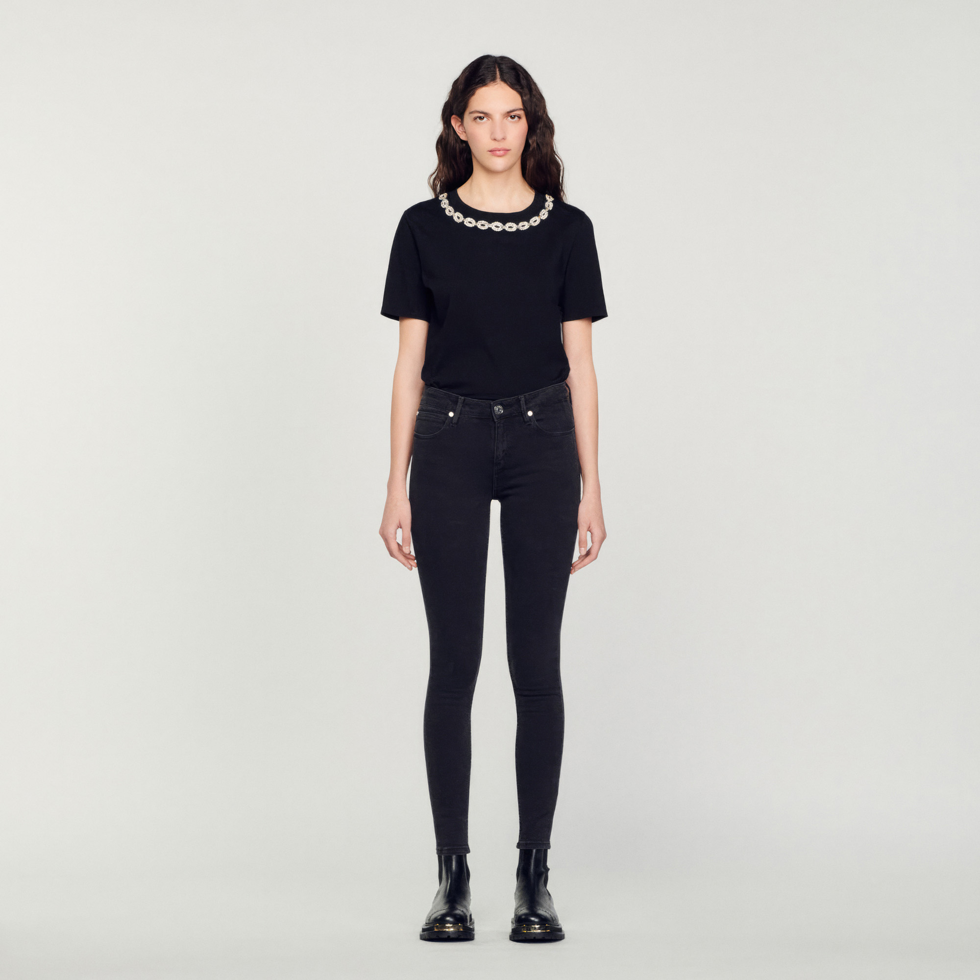Jean slim taille normale