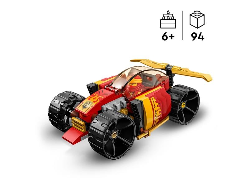 LEGO® Ninjago Kais Ninja-Rennwagen EVO 71780 Bauset mit Spielzeugflitzer
