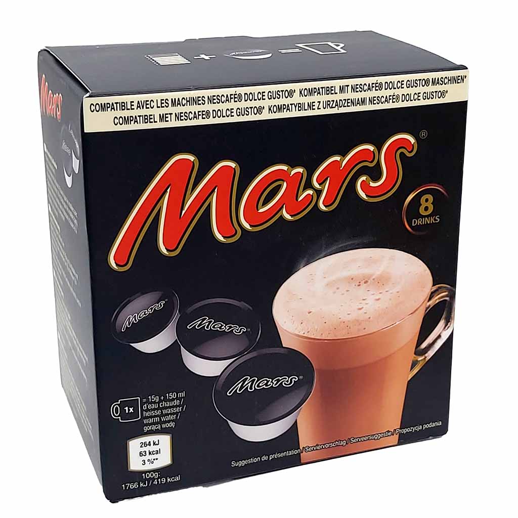 Mars Dolce Gusto Kapseln 8 Tassen 120g MHD:28.2.26