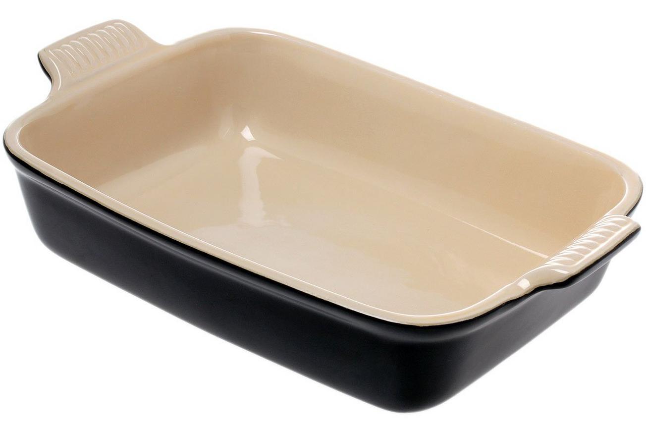 Le Creuset ovenschaal rechthoekig 2,4L, 26 cm, zwart