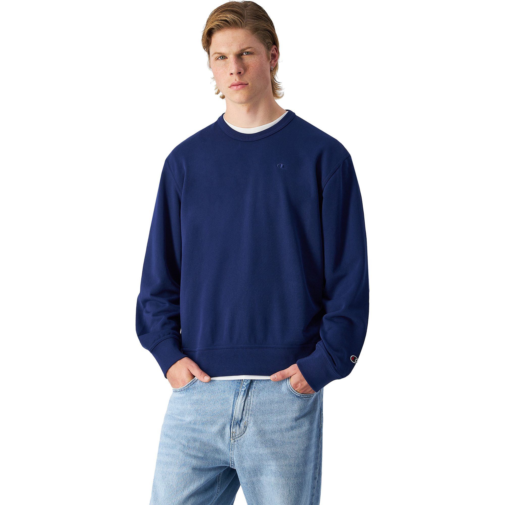 Champion Crewneck Sweatshirt Herren blau