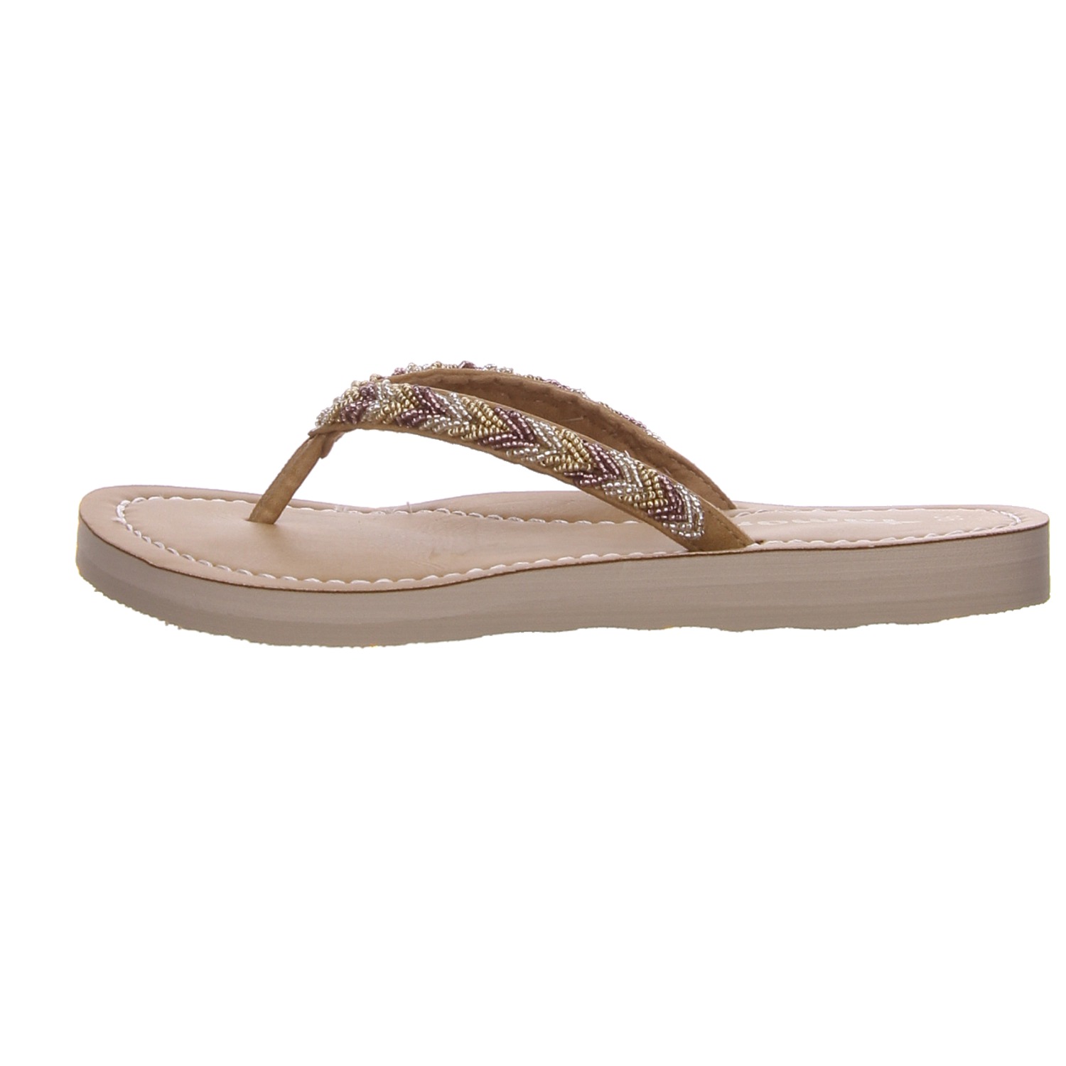 Tamaris Pantolette bronze gold/silber/bronce