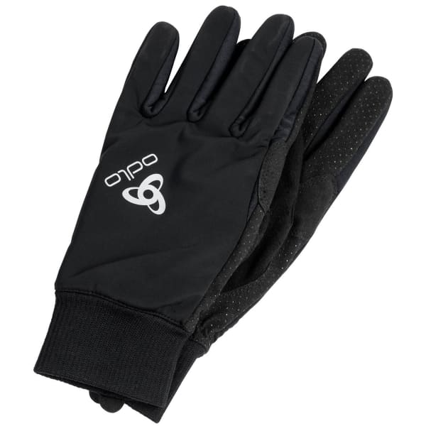 Gant vélo route ODLO FINNFJORD WARM GLOVES FULL FINGER BLACK