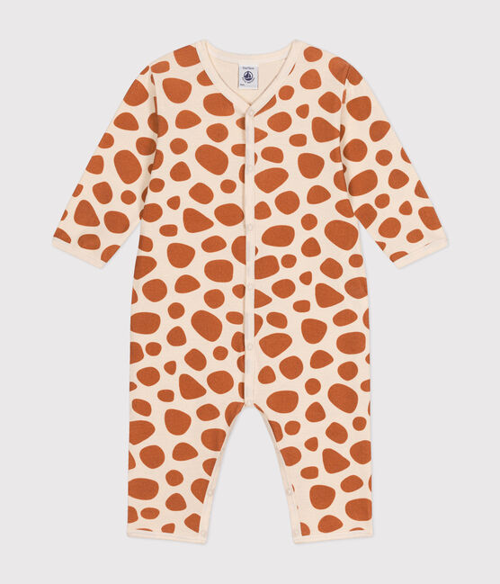 Pyjama sans pied girafe en coton bébé