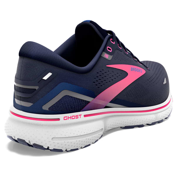Chaussure running BROOKS GHOST 15 PEACOAT/BLUE/PINK