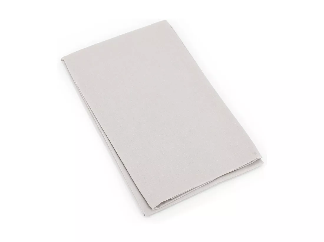 Taie de traversin uni 140x43 cm coton ALTO Calcium