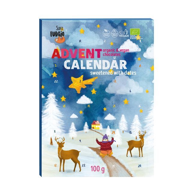 Superfudgio Adventskalender Søtet med dadler