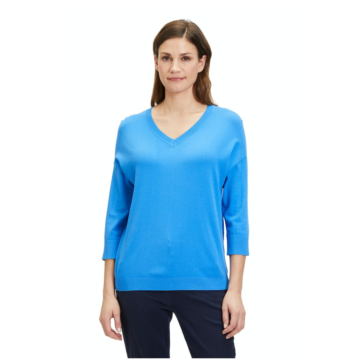 Cartoon Strickpullover Kurz 1/2 Arm