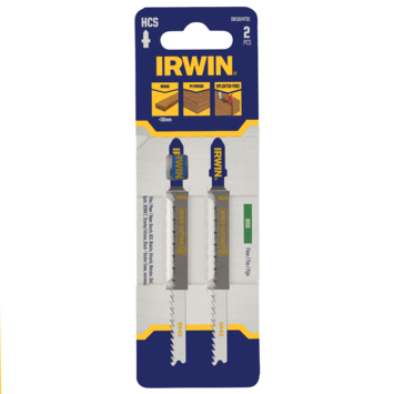Irwin Pro decoupeerzaagblad fijn T-aansluiting voor hout - 2 stuks