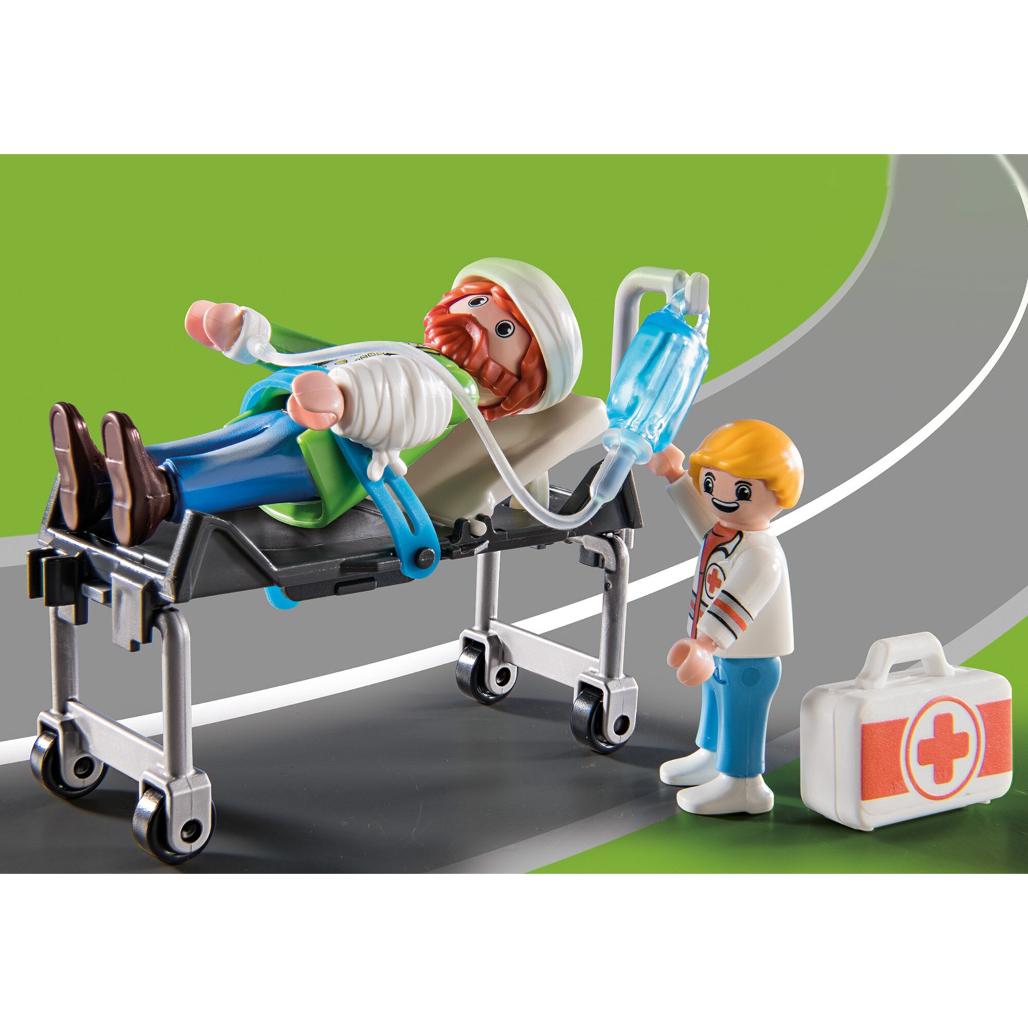 PLAYMOBIL Konstruktionsspielzeug DUCK ON CALL Notarzt Truck