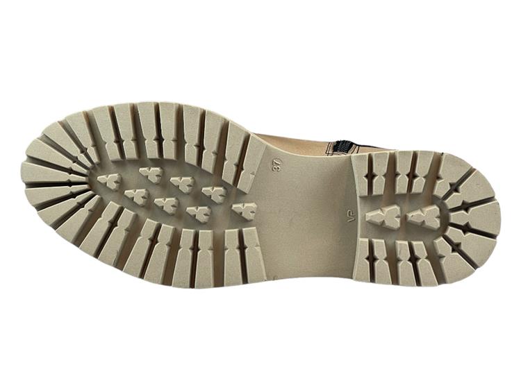 AQA Shoes a8212 Zwart beige