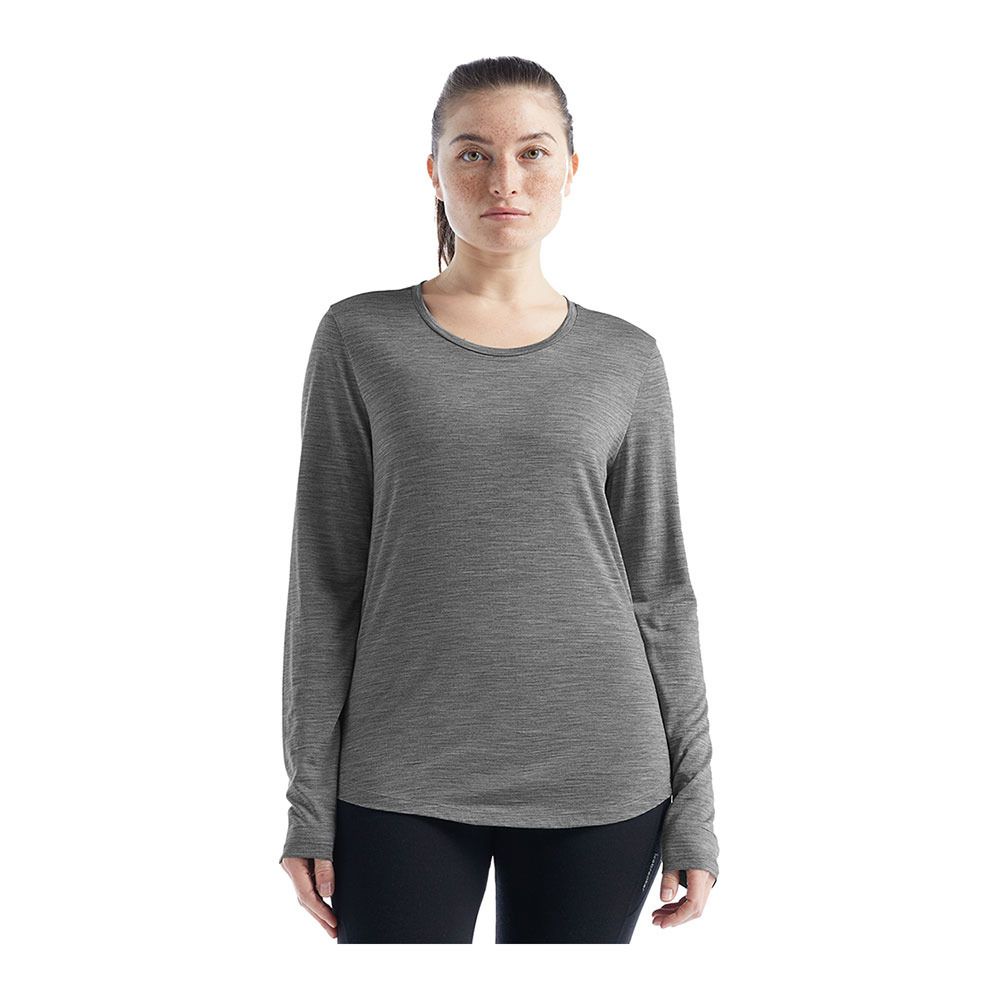 Icebreaker SPHERE II - Tee-shirt Femme metro hthr
