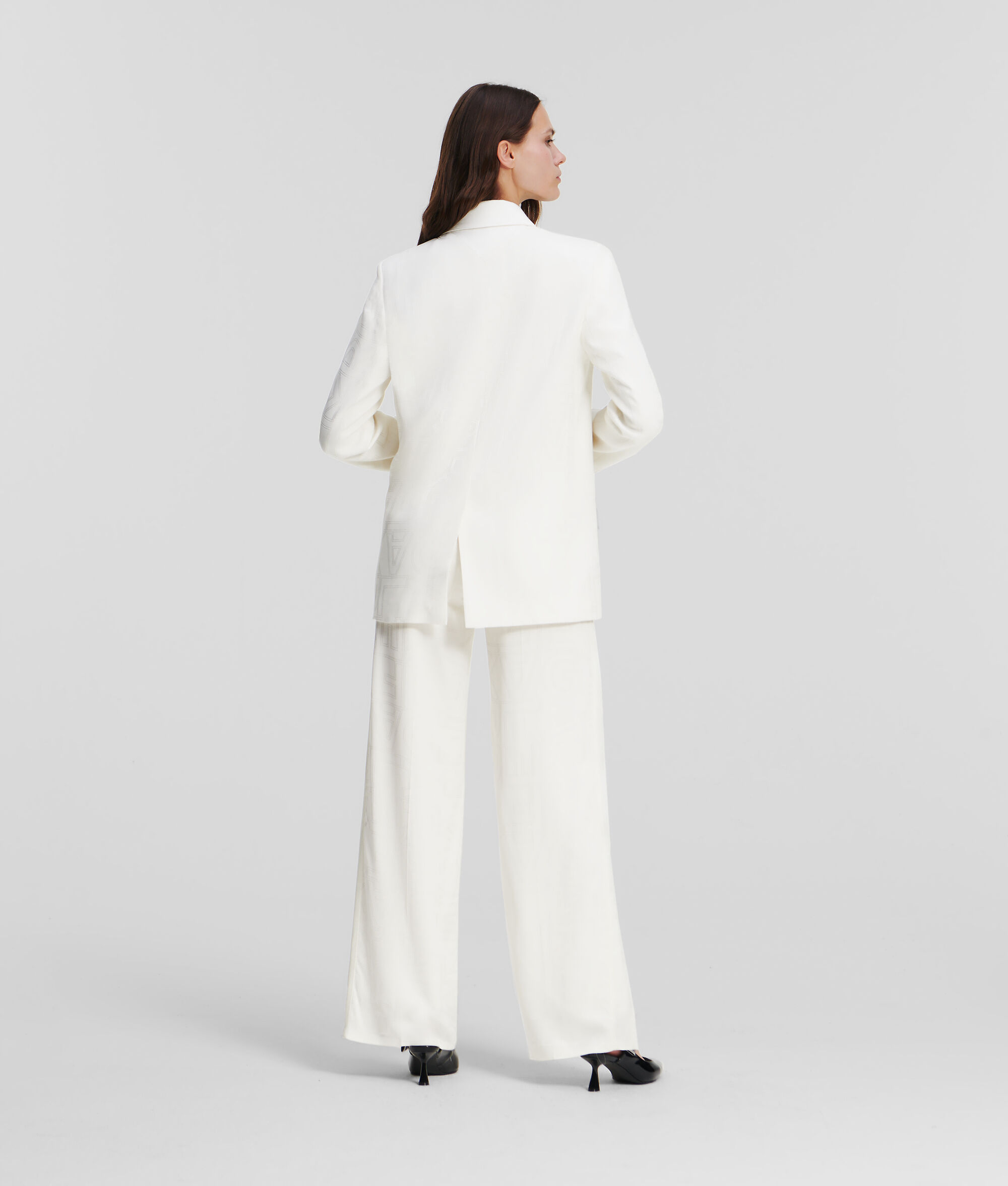 BLAZER HABILLÉ AVEC LOGO KARL
