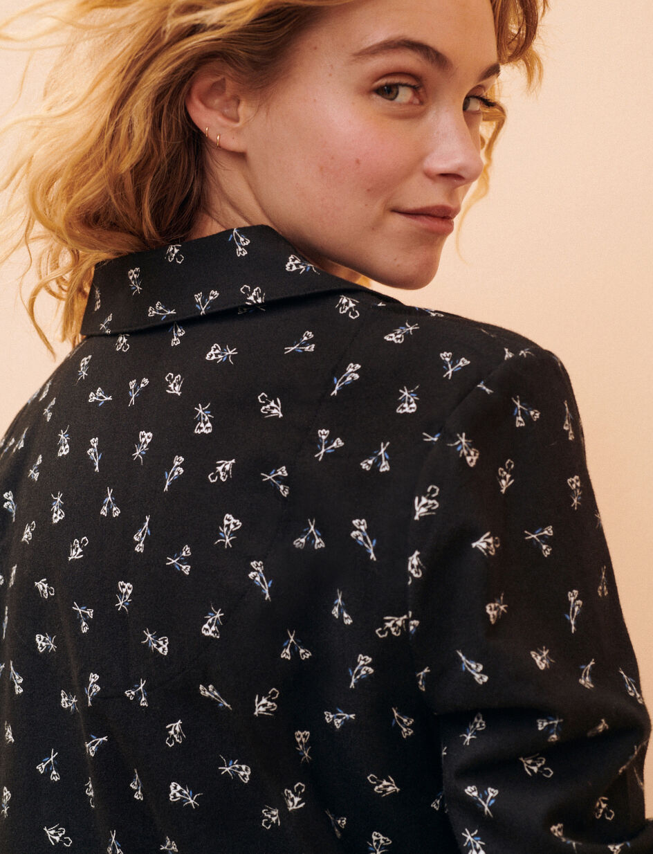Set pyjama - poème noir
