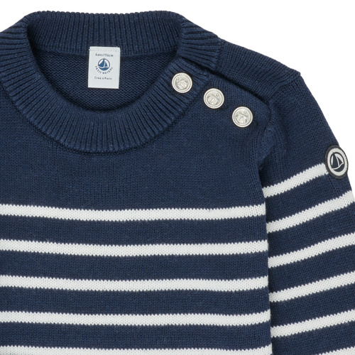 Petit Bateau - LOX - Marine / Blanc