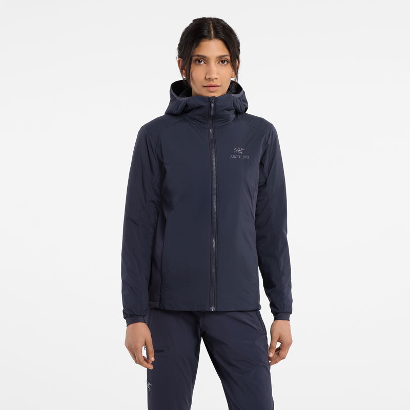 Arc'teryx Atom Hoody, dame (Black Sapphire) - Spejder Sport