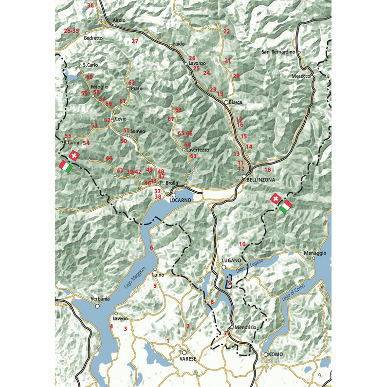 Versante Sud Varese E Canton Tecino - Klettern Varese u. Tessin