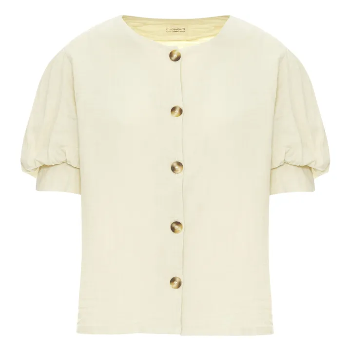 Poudre Organic Blouse Poire Coton Bio - Collection Femme  | Crème