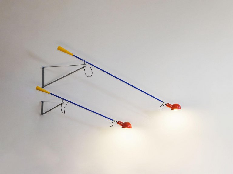 Flos 265 wandlamp small zwart