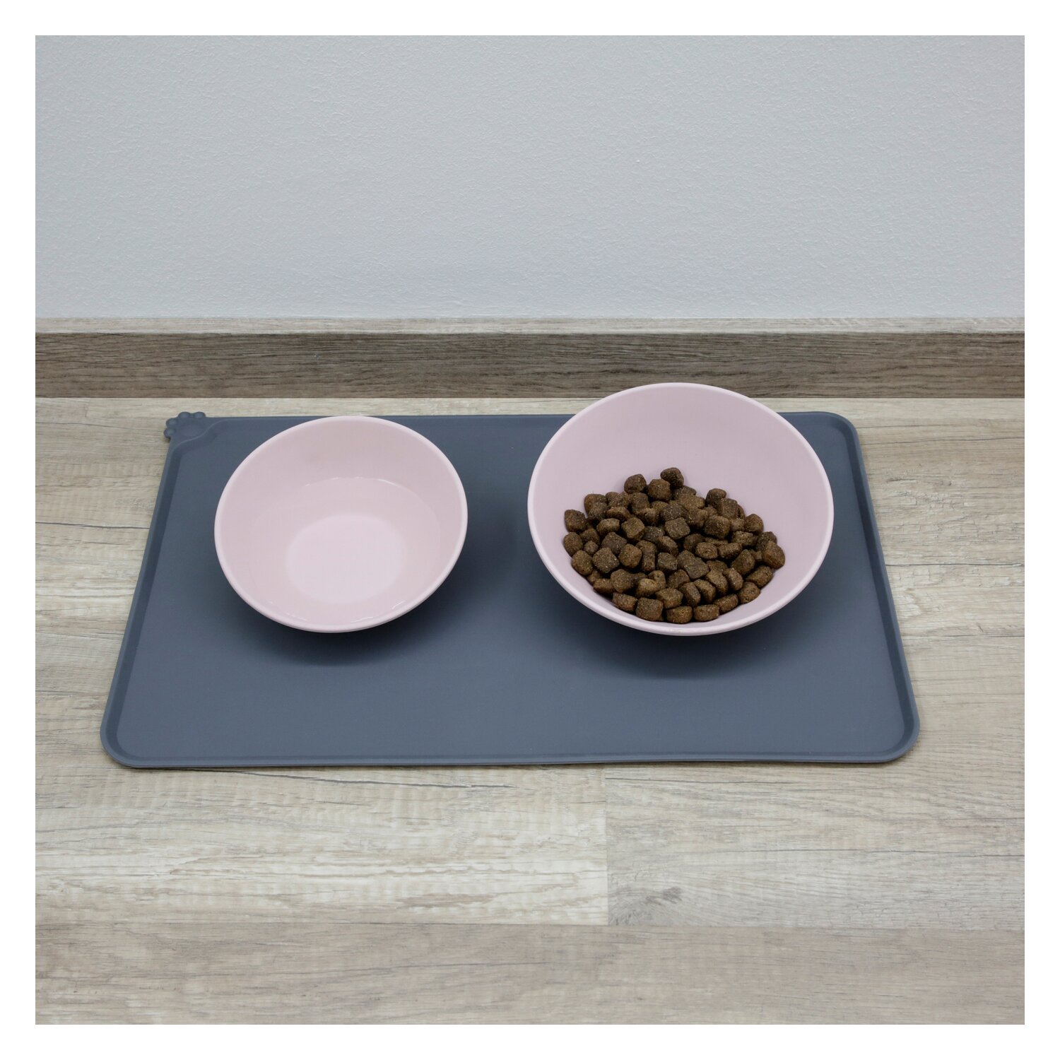 KERBL Napfunterlage  - grau - ca. 47cm x 29cm