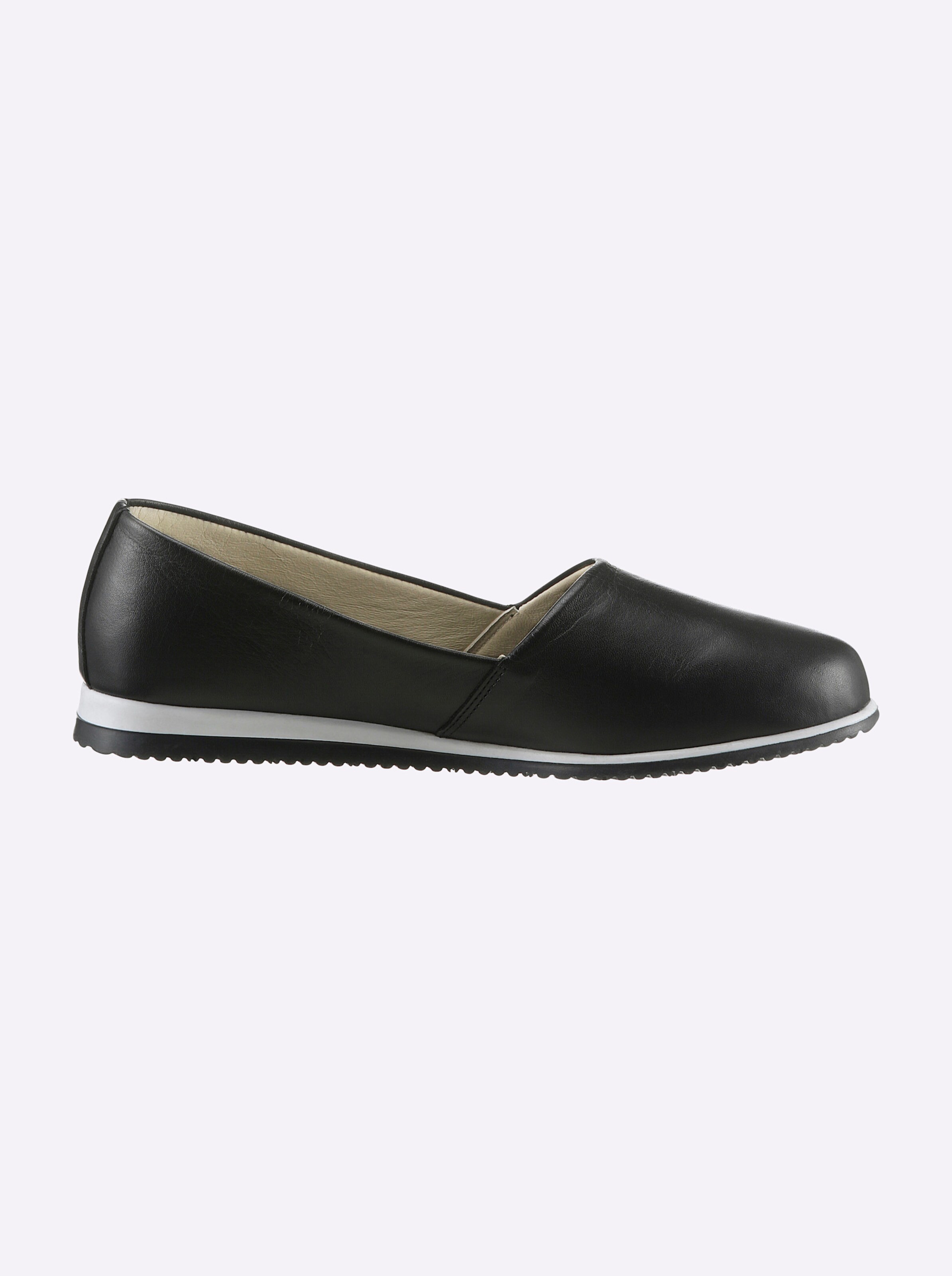 Andrea Conti Slipper in schwarz