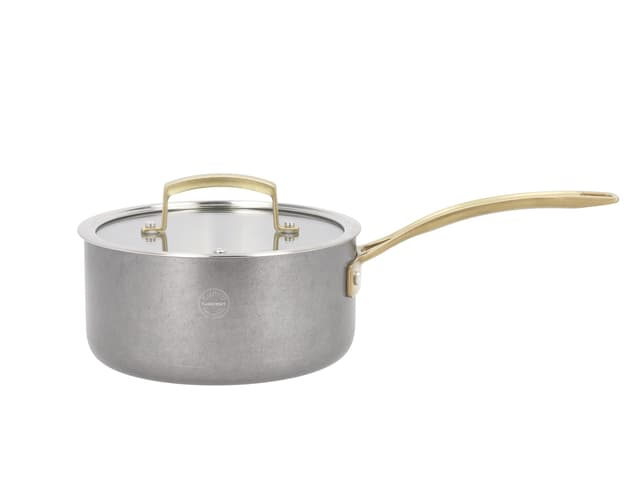 Pillivuyt Gourmet Kasserolle med glaslåg Steel