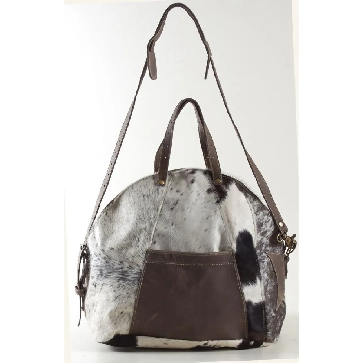 Aubry Gaspard Sac en peau de vache