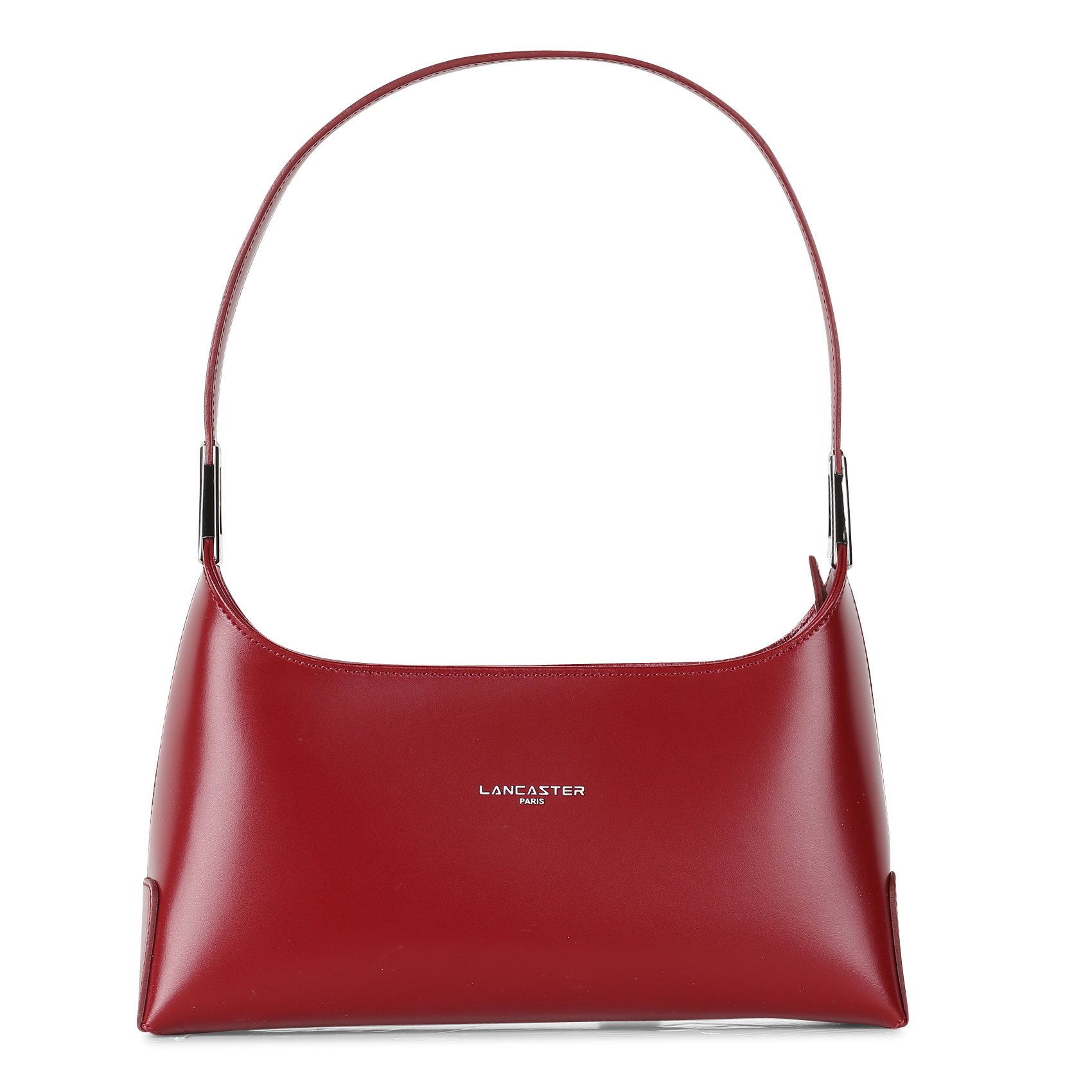 ACE - Sac Baguette zippé en cuir| Rouge